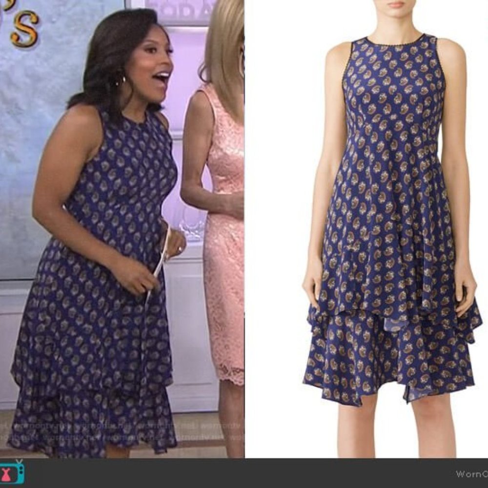 Nanette Lepore Paisley French Dress Size 2